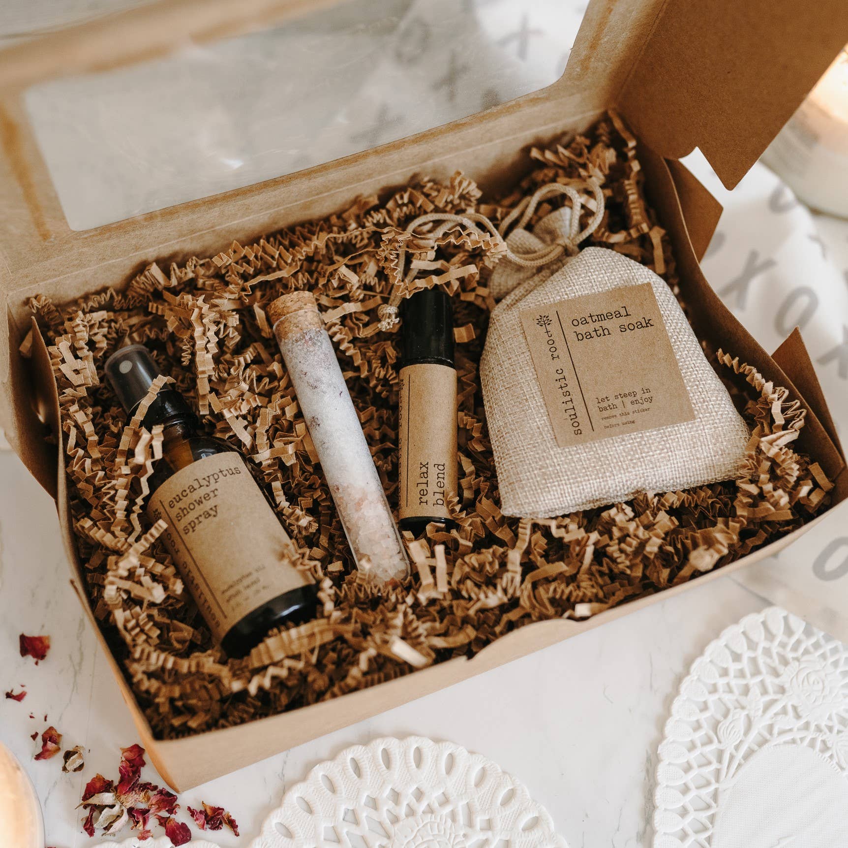 Tranquil Bath Gift Set - The Self-Care Seed Co.