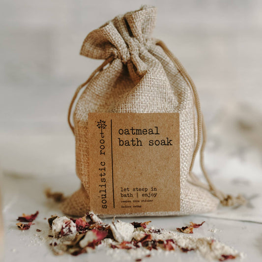 Herbal Oatmeal Bath Soak - The Self-Care Seed Co.
